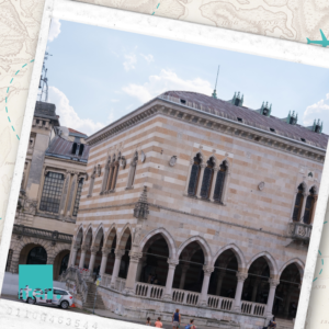 Alternative view of Videm in Pordenone cvetlični sejem